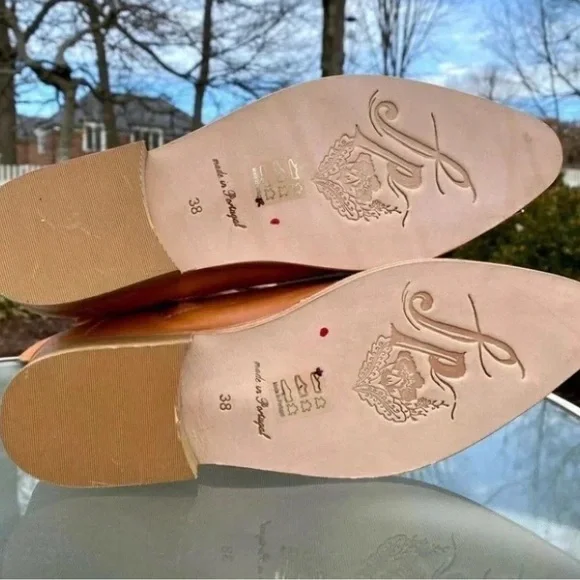 Free People Tan Over-the-Knee Leather Boots - New Without Tagd - Picture 5 of 5